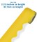 Carson Dellosa 65Ft of Yellow Bulletin Board Borders, 1 Roll of Scalloped Trim for Rolling Whiteboard, Cork and Posterboard, Party Decorations, and Classroom Decor